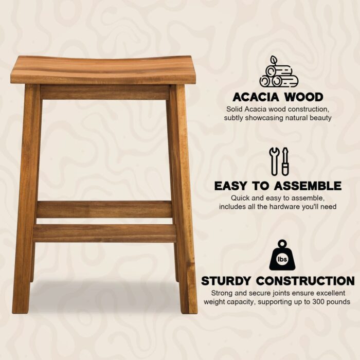 Bar Stool for Kitchen, Home and Office Use