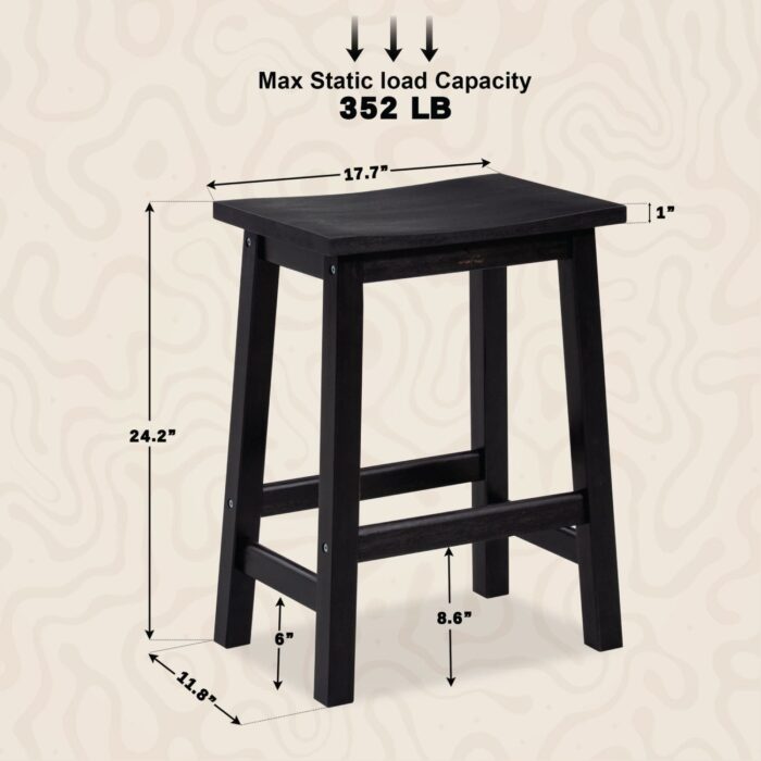 Bar Stool for Kitchen, Home and Office Use