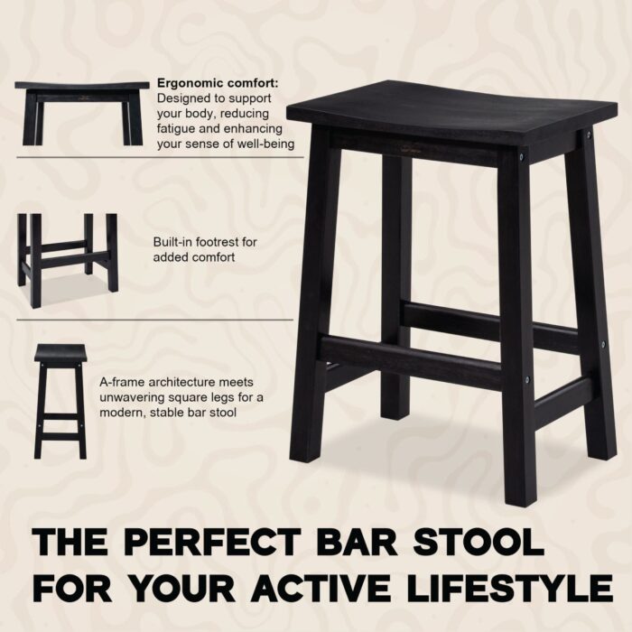 Bar Stool for Kitchen, Home and Office Use