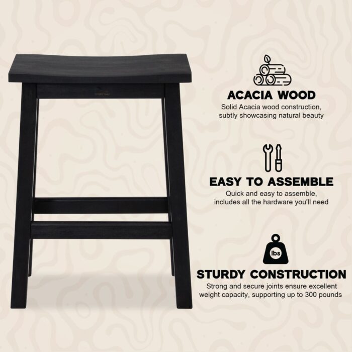 Bar Stool for Kitchen, Home and Office Use