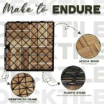 Deck Tiles 12 Slats, VR Logo, 27 Pcs Set