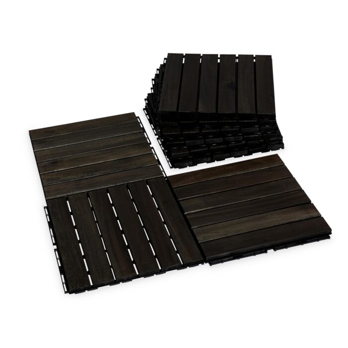 Deck Tiles 6 Slats, VR Logo, 27 Pcs Set