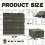 Deck Tiles 6 Slats, VR Logo, 27 Pcs Set