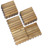 Deck Tiles 6 Slats, VR Logo, 27 Pcs Set