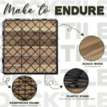 Deck Tiles 6 Slats, VR Logo, 27 Pcs Set