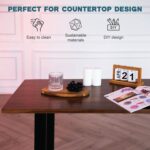 Unfinished Hevea Butcher Block Countertop 4ftx25in