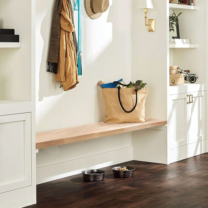 Unfinished Hevea Butcher Block Countertop 4ftx25in