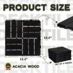 Deck Tiles 12 Slats, VR Logo, 27 Pcs Set