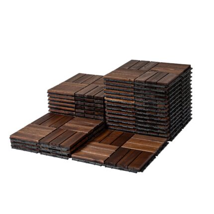 Deck Tiles - 27 Pcs 12 Slats Interlocking - C12