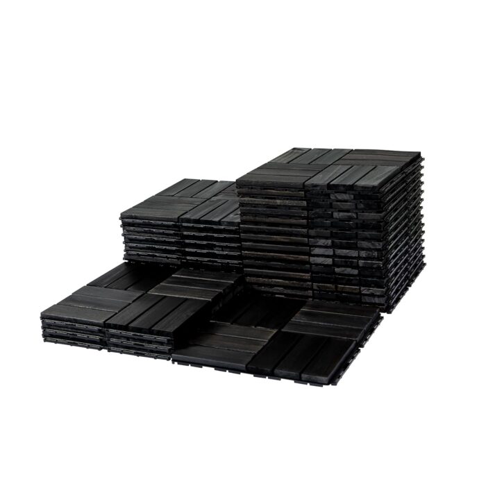 Deck Tiles - 27 Pcs 12 Slats Interlocking - C12