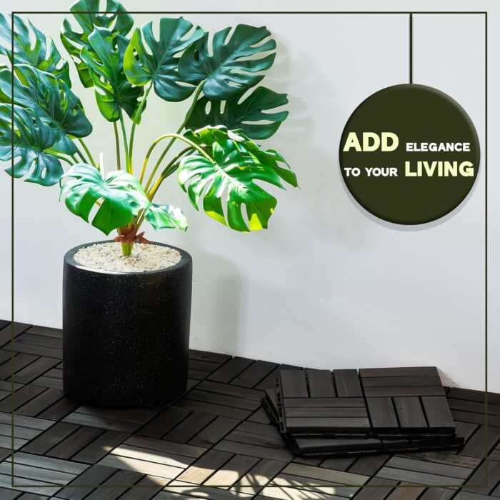 Deck Tiles - 27 Pcs 12 Slats Interlocking - C12
