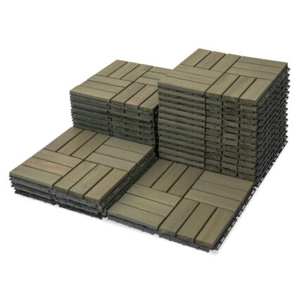 Deck Tiles - 27 Pcs 12 Slats Interlocking - C12