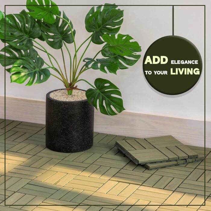 Deck Tiles - 27 Pcs 12 Slats Interlocking - C12