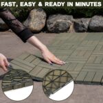 Deck Tiles - 27 Pcs 12 Slats Interlocking - C12