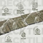 Deck Tiles - 27 Pcs 12 Slats Interlocking - C12