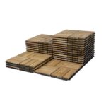 Deck Tiles - 27 Pcs 12 Slats Interlocking - C12