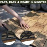 Deck Tiles - 27 Pcs 12 Slats Interlocking - C12