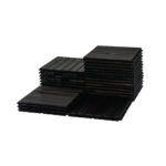 Flooring Interlocking Deck Tiles 27 PCS 6 Slats - C12