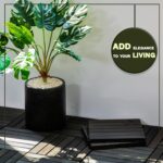 Flooring Interlocking Deck Tiles 27 PCS 6 Slats - C12