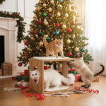 Cat Scratcher and Tree – Durable Scratching Post & Activity Tree for Healthy Cats