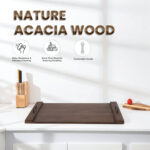 Noodle Board Stove Cover – Stylish Wooden Stove Top Cover & Kitchen Organizer