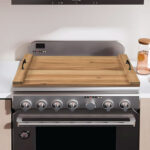 Noodle Board Stove Cover – Stylish Wooden Stove Top Cover & Kitchen Organizer