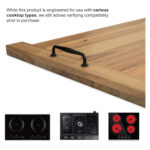 Noodle Board Stove Cover – Stylish Wooden Stove Top Cover & Kitchen Organizer